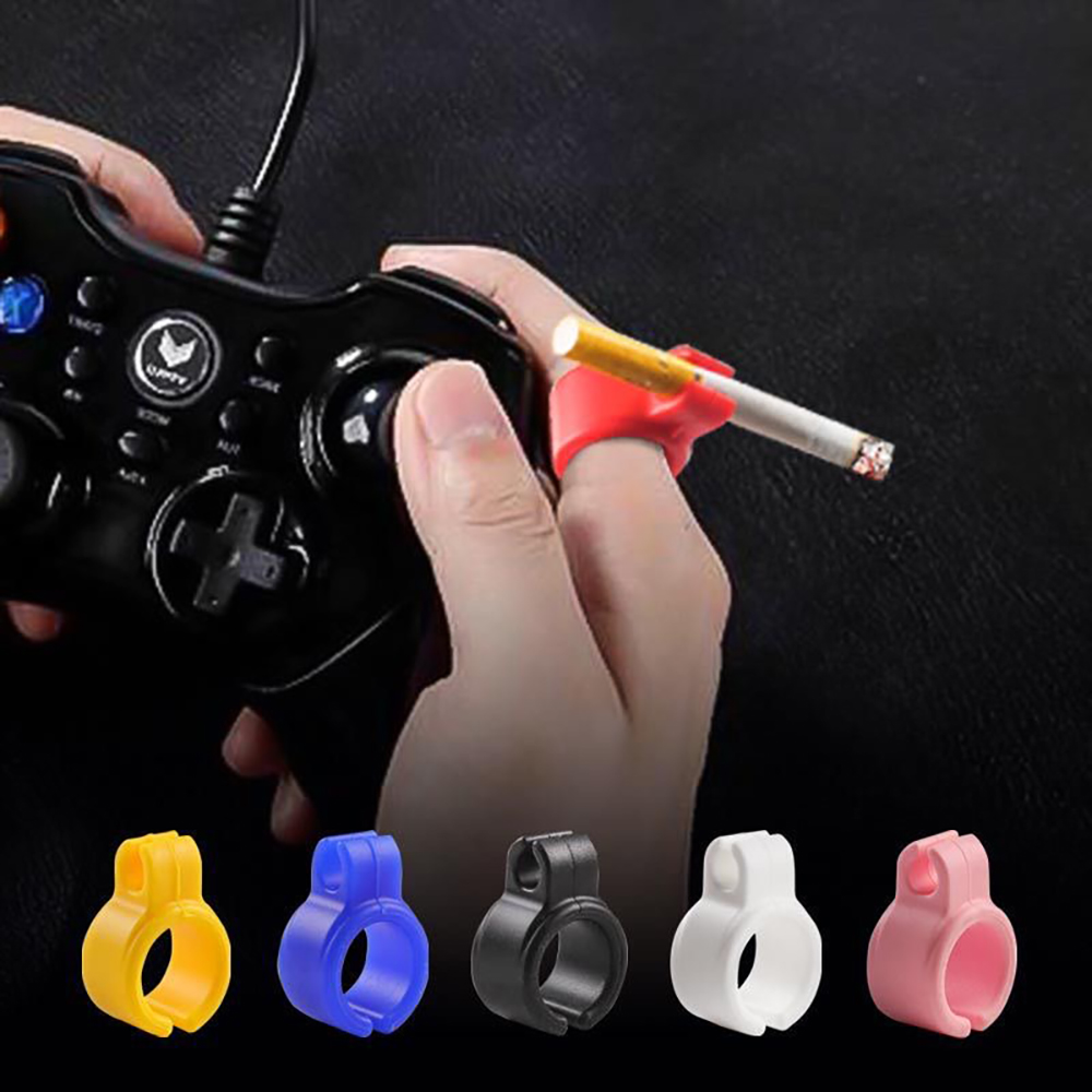 1 قطعة/5 قطعة سيليكون إصبع حام - مراجعة Vape Ring وسعره