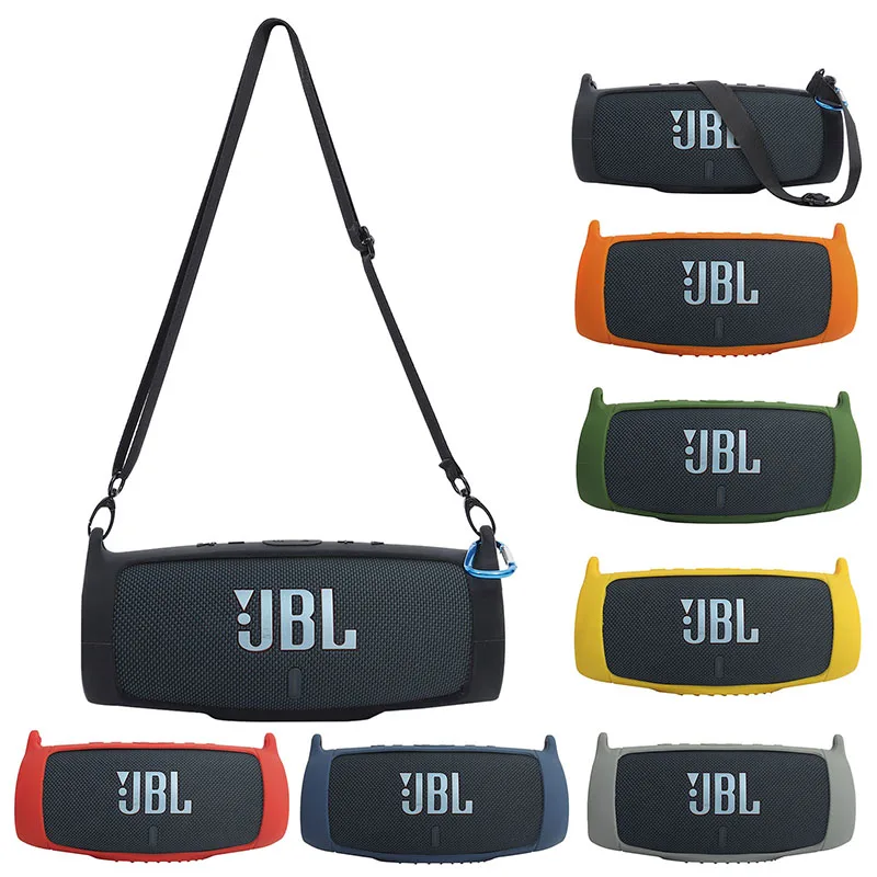غطاء حماية من السيليكون للسفر  - مراجعة Jbl Speaker Charge 5 وسعره